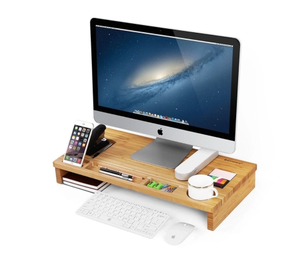 Stalak za monitor - bambus