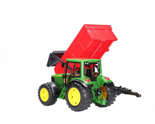 Bruder Traktor John Deere s kiperskom prikolicom