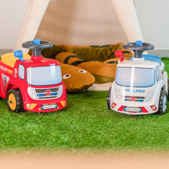 FALK Guralica Ambulance s otvorivim sjedalom i sirenom na volanu