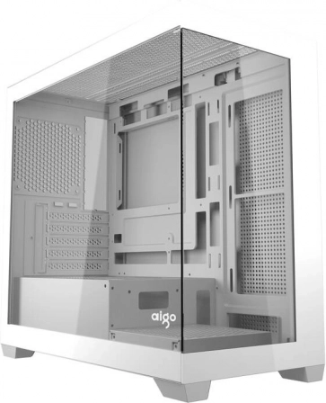 Računalno kućište Darkflash C218M bijelo sa 6 ARGB ventilatora