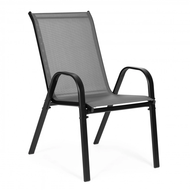 Set vrtnih stolica za terasu, balkon, siva boja