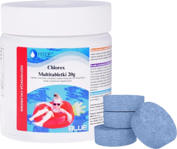 Bazenske Klorske Tablete Chlorox 20g