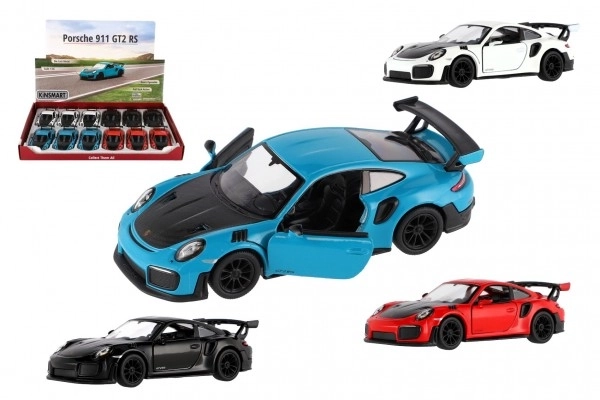 Auto Kinsmart Porsche 911 GT2 RS metal/plastika 13cm 4 boje na vraćanje 12kom u kutiji