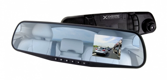 Zrcalni videorekorder za automobil EXTREME MIRROR