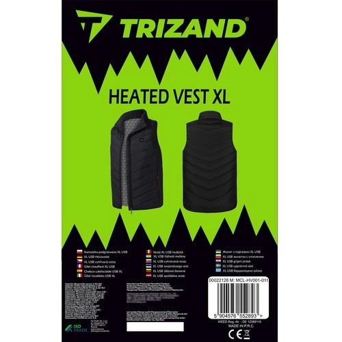 Grijani prsluk XL USB Trizand 22128