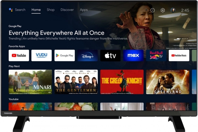 televizor 32" Toshiba s Android TV, HDR10 i Dolby Audio