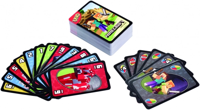 UNO Minecraft kartaška igra