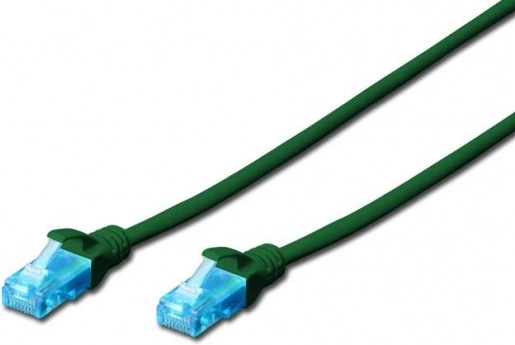 Patch kabel U/UTP kategorije 5e PVC 3 m zeleni