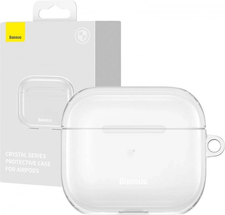 Prozirna zaštitna futrola za AirPods 3 od Baseusa, serija Crystal