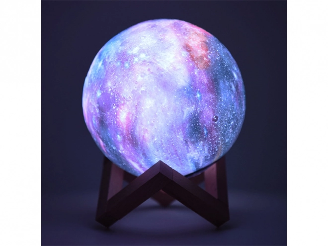 3D mjesec RGB lampa s daljinskim upravljanjem