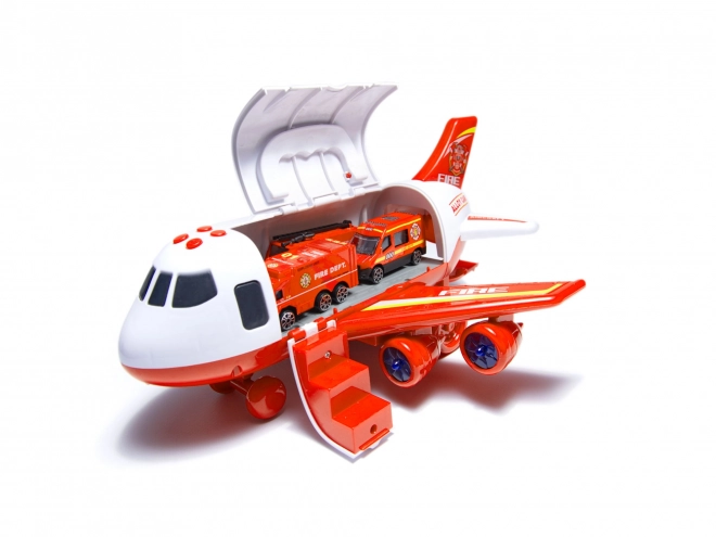 Vatrogasni teretni avion s automobilima