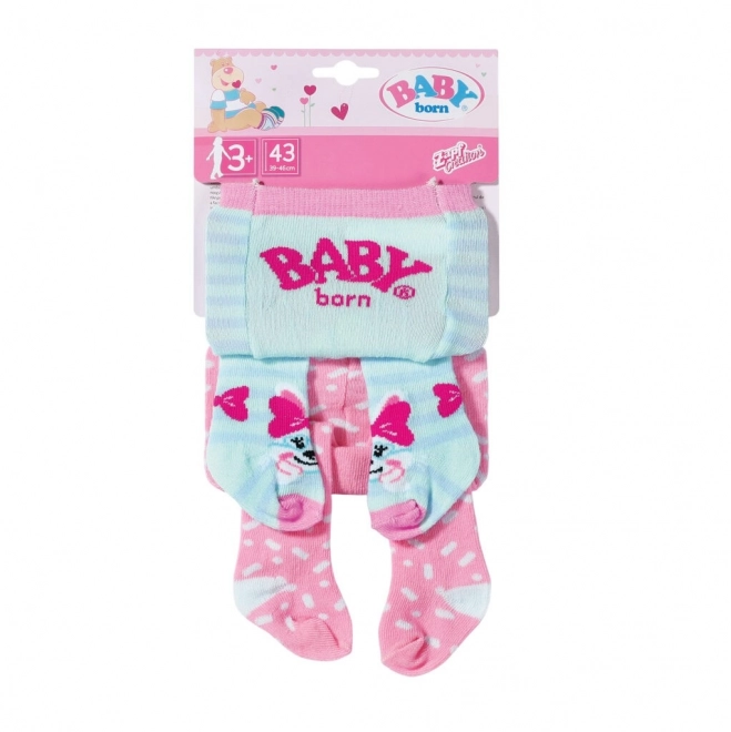 Tajice Baby Born 2-pak