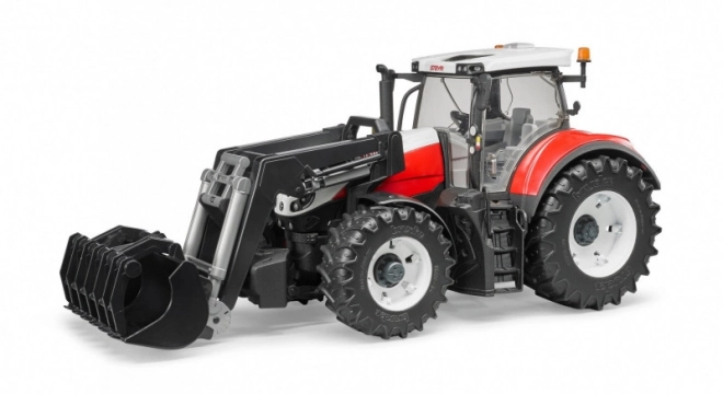 Bruder traktor Steyr Terrus CVT s prednjim utovarivačem