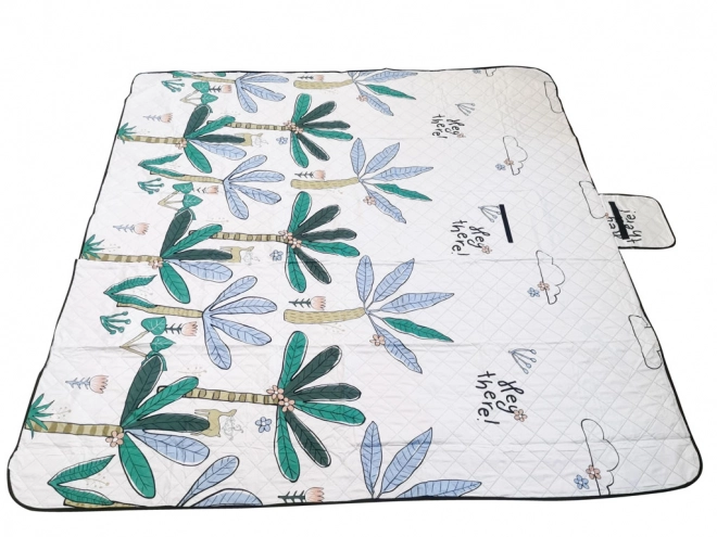 Plažna podloga piknik deka kampiranje palme 200x200
