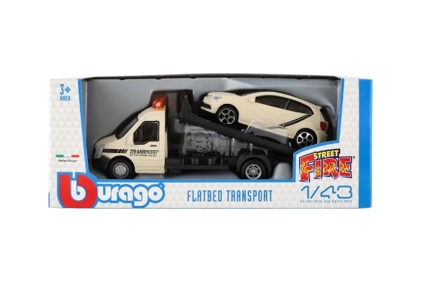 Bburago 1:43 Odvlačna Vuča s Ravnim Krevetom, razne vrste