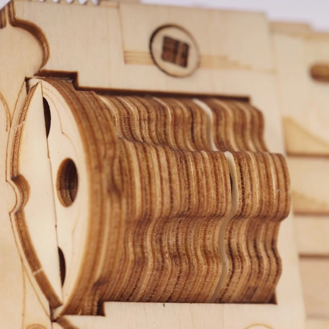 RoboTime 3D drvene mehaničke puzzle Revolver Corsac