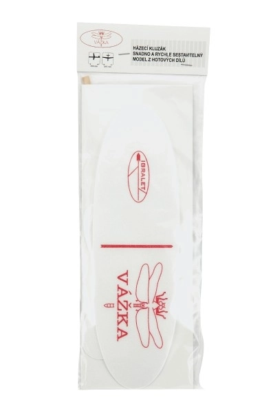 Zmaj aviona bacanja model polistiren/drvo 39x31cm u vrećici