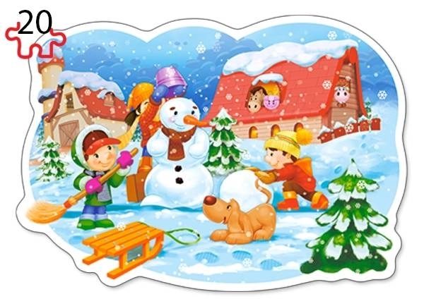 Puzzle Četiri godišnja doba za djecu