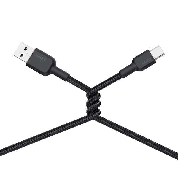 AUKEY najlonski USB-C na USB-A kabel 1.8m