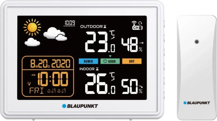 Meteo stanica Blaupunkt WS30WH s bežičnim senzorom