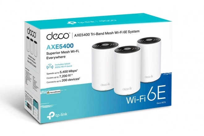 WiFi sustav Deco XE75 6E AXE5400 (3 komada)