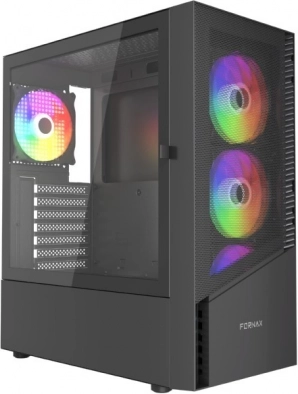 računalno kućište Fornax 4300 Midi Tower ATX crno
