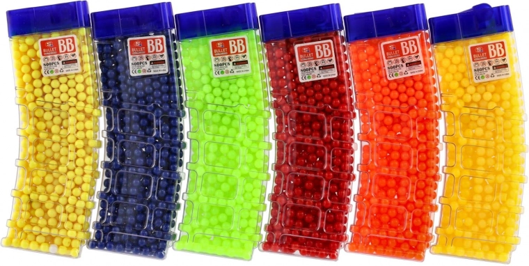 Šest jarkih boja za zabavniju igru