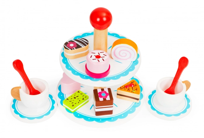Drveni set za torte Ecotoys