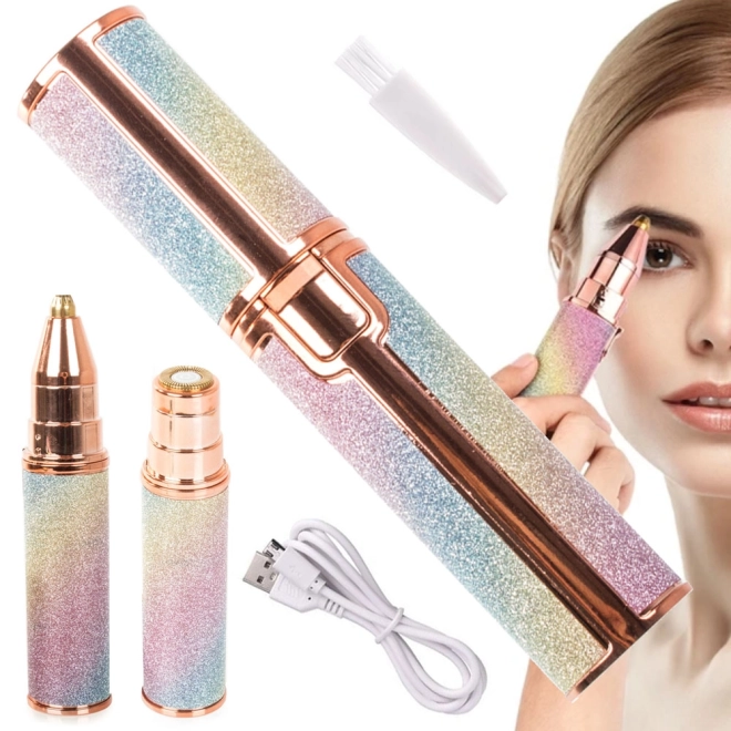 Ženski epilator za obrve i trimer za lice