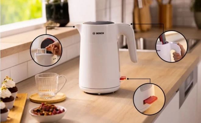Električni čajnik Bosch MyMoment 1,7l bijela