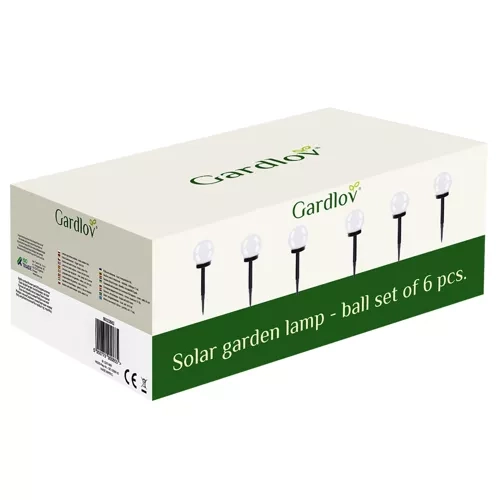 Sada solarnih vrtnih lampi 6 kom. 23562