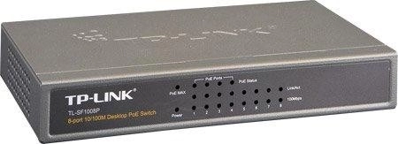 PoE Switch 8 portova 10/100M Desktop