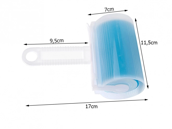 Ergonomski silikonski valjak za uklanjanje dlaka