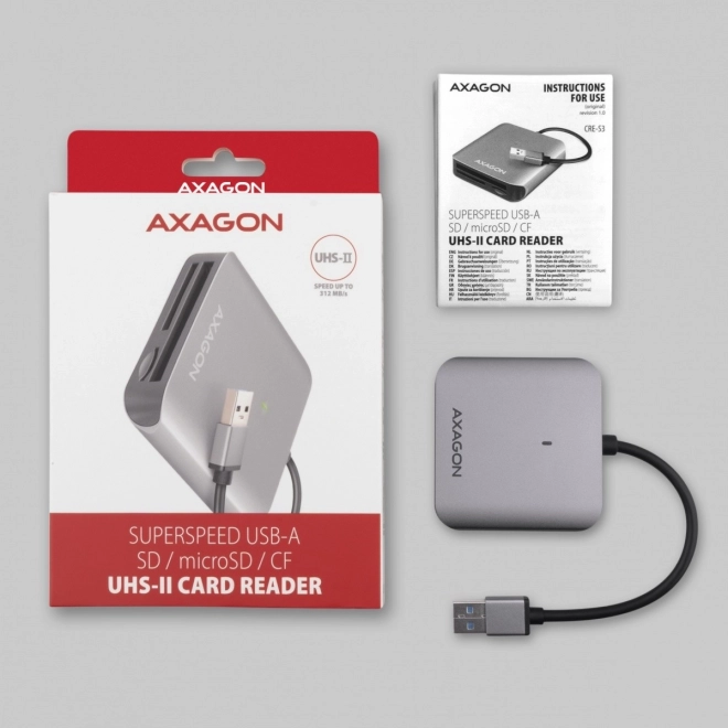 Čitač kartica Axagon CRE-S3 USB 3.2 Gen 1