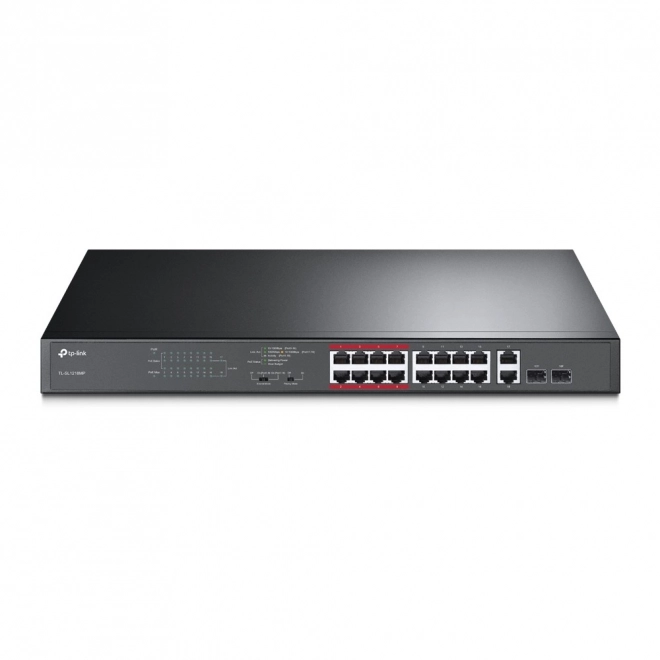 Prekidač 16-portni PoE+ TL-SL1218MP s gigabitnim RJ45 priključcima i SFP utorima