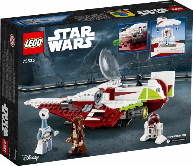 Konstrukcija LEGO Star Wars Obi-Wan Kenobi Jedi Zvjezdani lovac