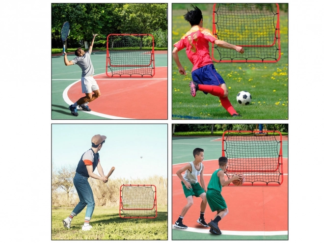 Treningokvir Rebounder za skakački nogomet 100x100cm