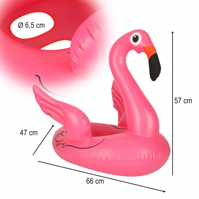 Nafukavajući dječji pontonski kolut flamingo