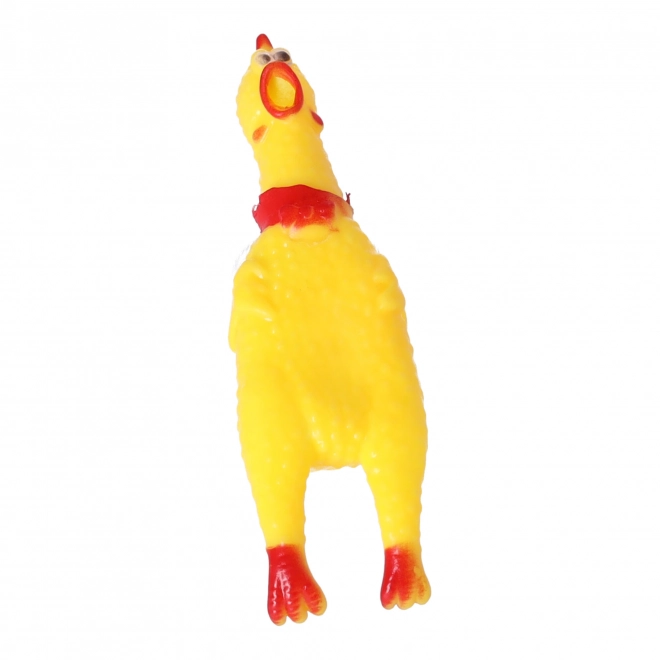 Piskajuća igračka za pse - piletina, 16 cm