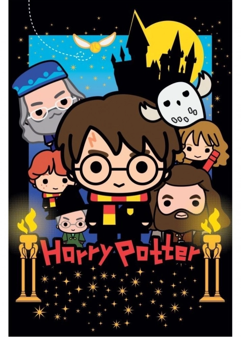 3D puzzle Harry Potter 300 dijelova s plišanom igračkom