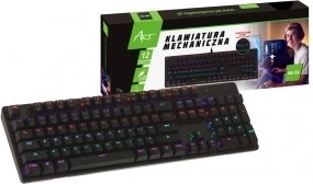 Mehanička gaming tipkovnica s pozadinskim osvjetljenjem USB