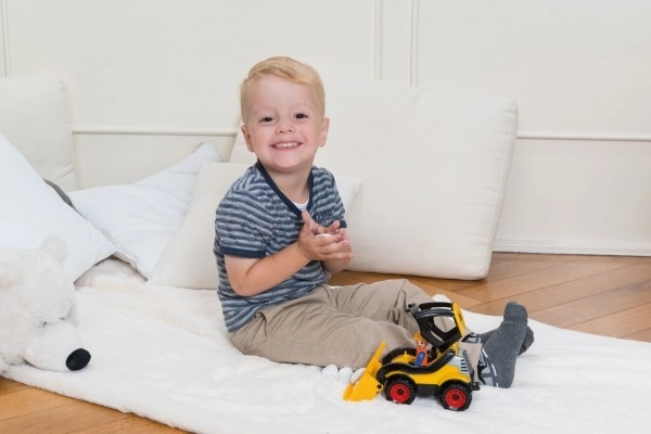 Auto Truckies utovarivač plast 20cm s figuricom u kutiji 24m+