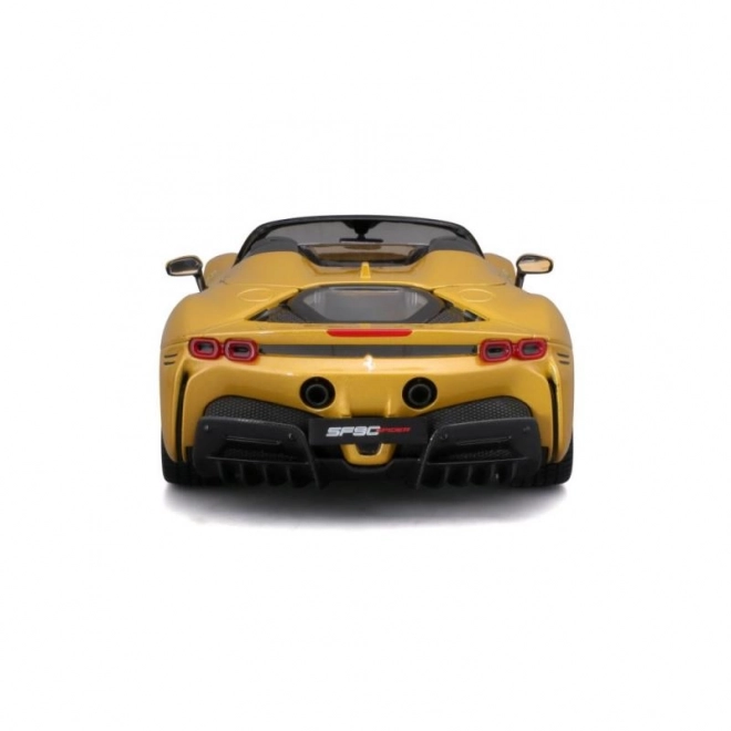 Bburago Ferrari SF90 Spider 1:18 - Žuta