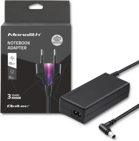 Napajajući adapter za prijenosno računalo 65 W, 19 V, 3,42 A, konektor 5,5 × 2,5 mm