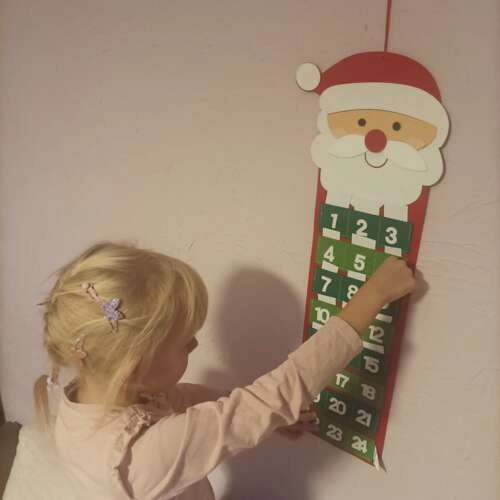 Viseći adventski kalendar Ruhhy 22252