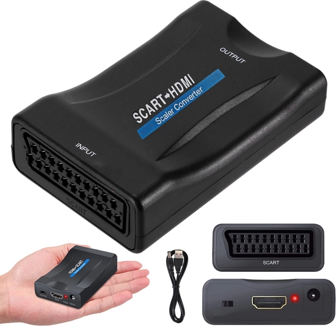 Pretvarač SCART u HDMI Full HD