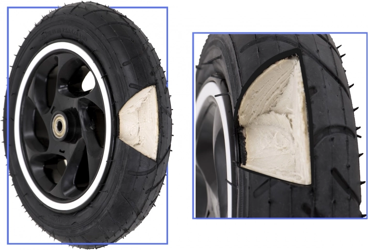 Bezzračni kotači otporni na probušenje