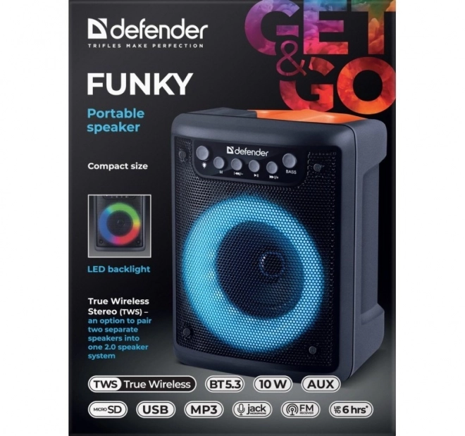 Bluetooth zvučnik FUNKY 10W