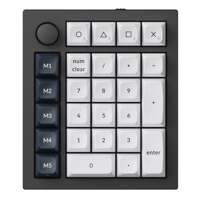 Bežična numerička tipkovnica Keychron Q0 Max RGB, crna