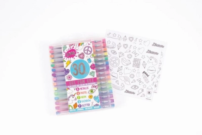 Gel olovke MAKE IT REAL - Set 30 boja